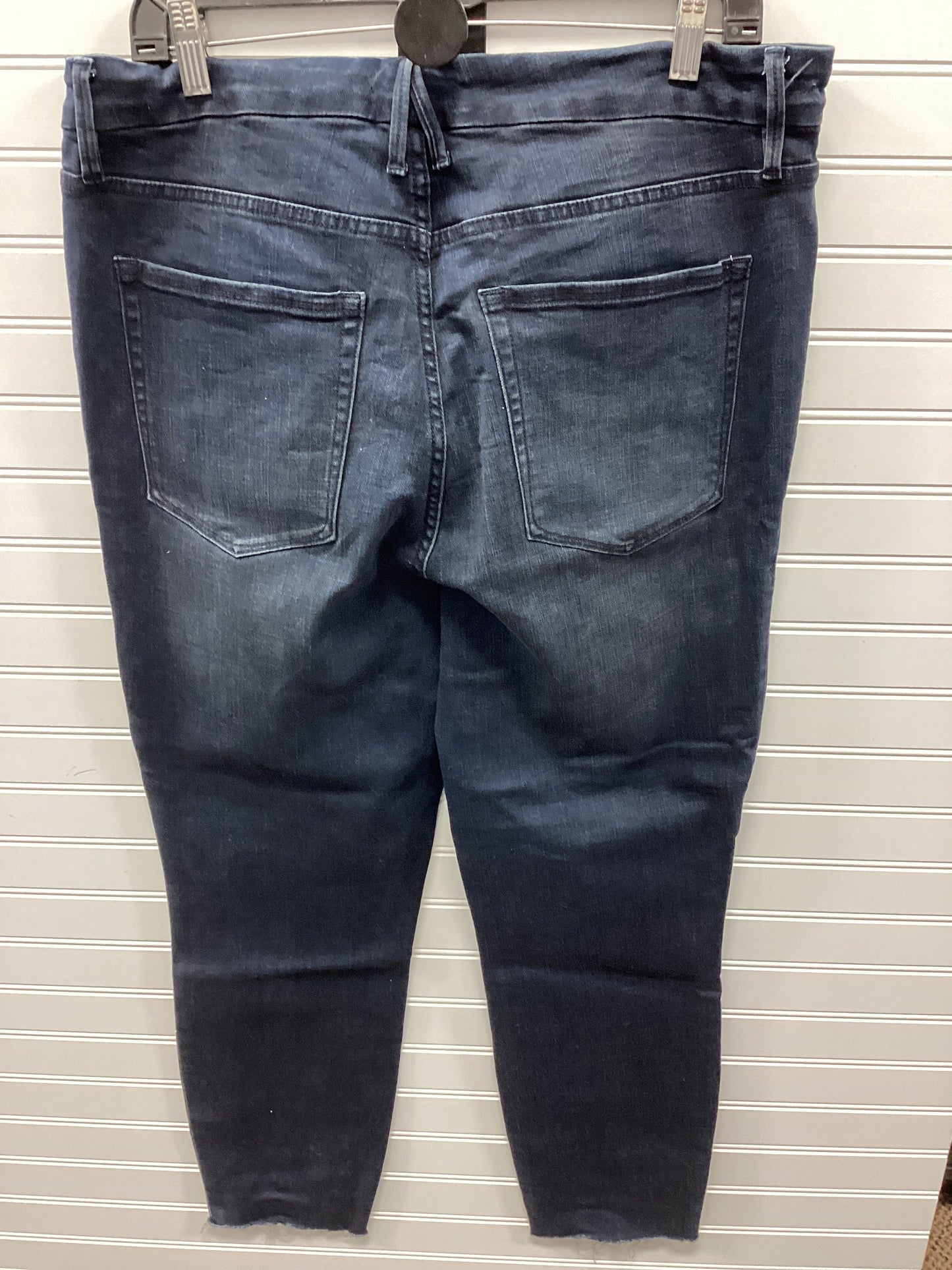 Jeans Skinny By Good American In Blue Denim, Size:16