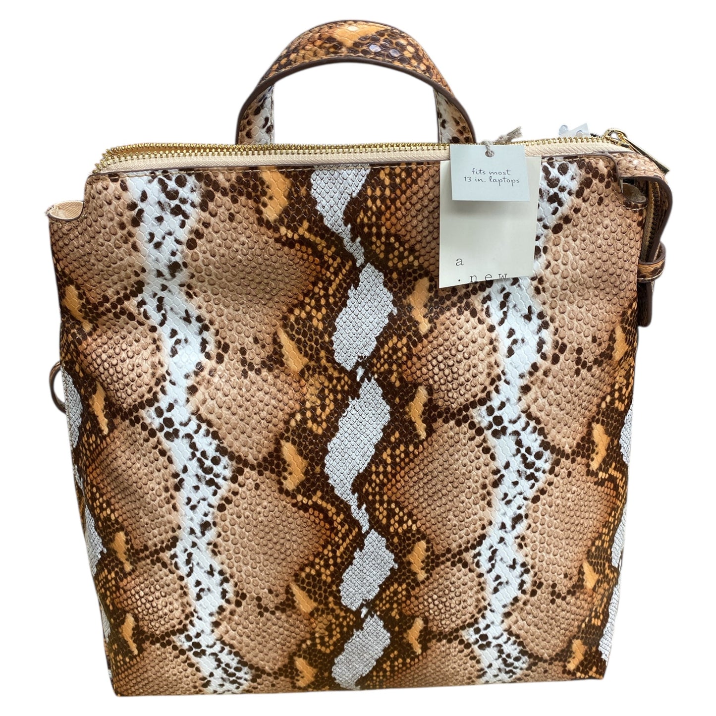Backpack By A New Day In Snakeskin Print, Size:Large