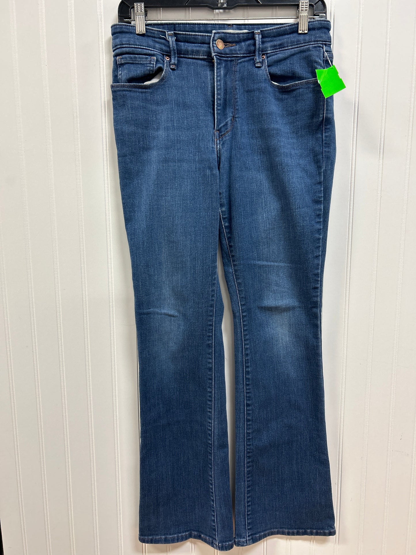 Jeans Boot Cut By Levis Signature In Blue Denim, Size:4