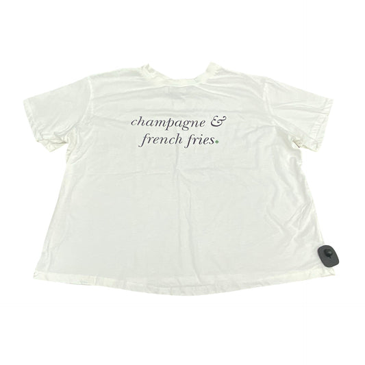 Top Ss By Target-Designer In White, Size:Xxl