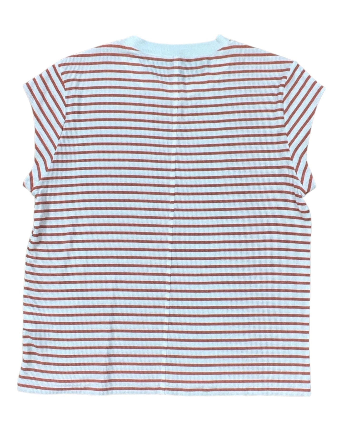 Top Ss By American Eagle In Orange & White, Size:S