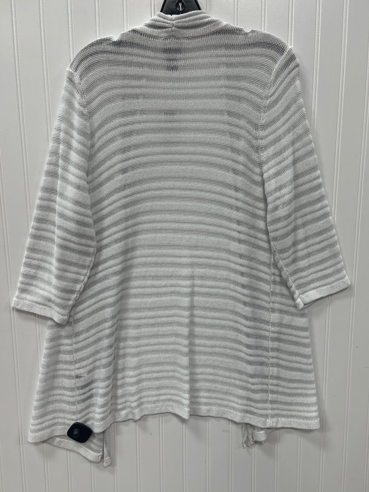 Cardigan By Chicos In White, Size:M