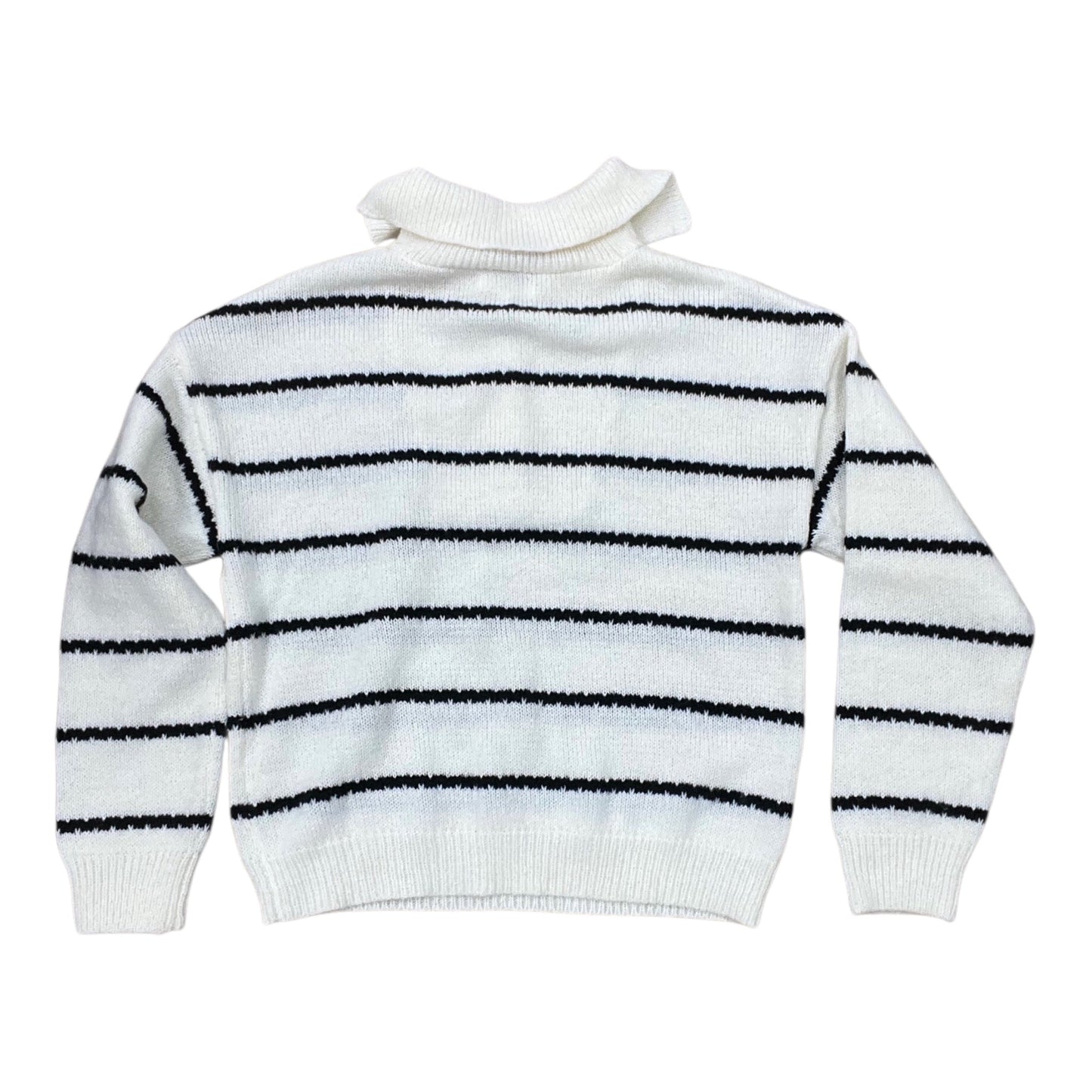 Sweater By Blu Pepper In White, Size:S
