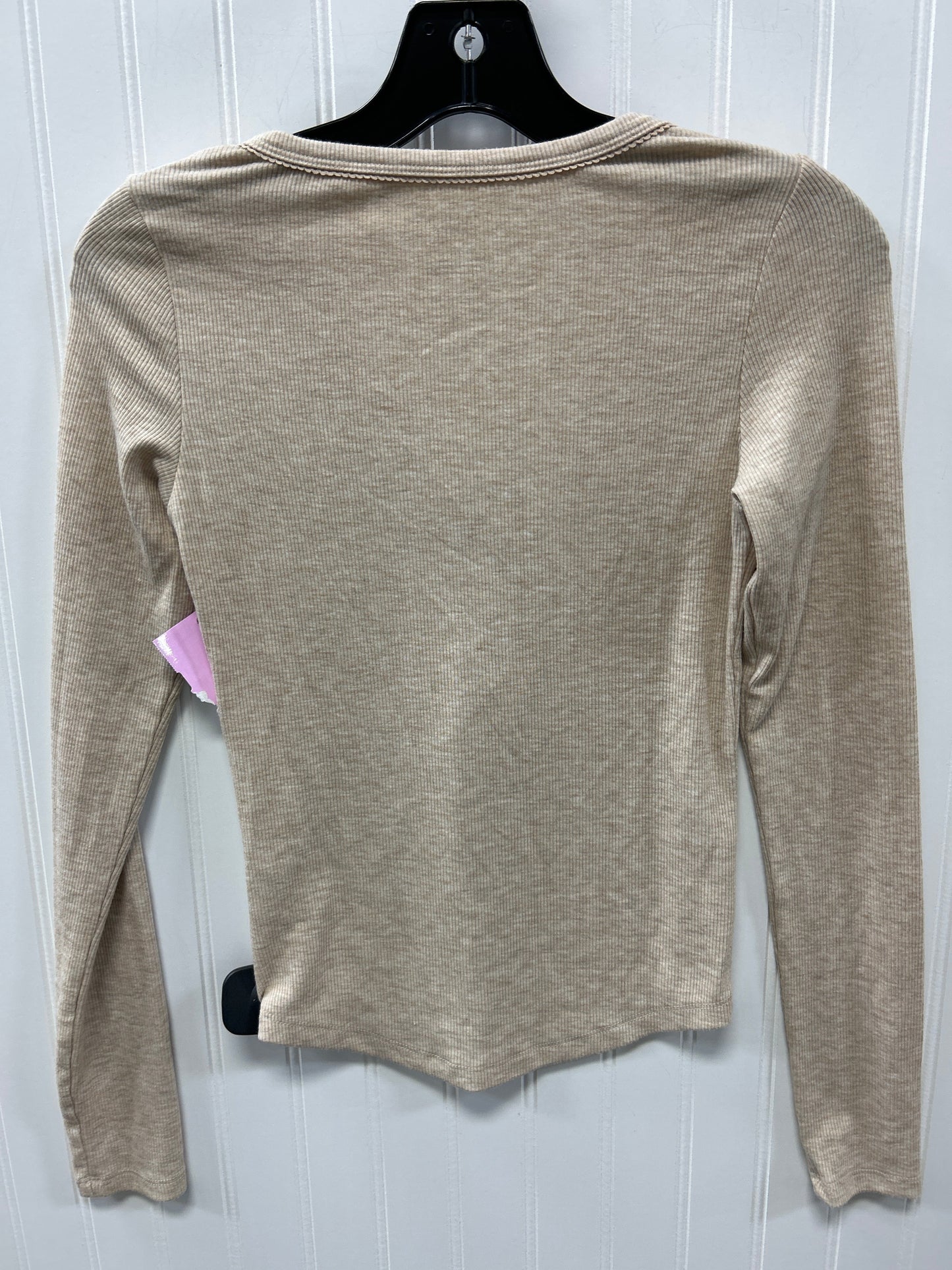 Top Ls By American Eagle In Tan, Size:Xs