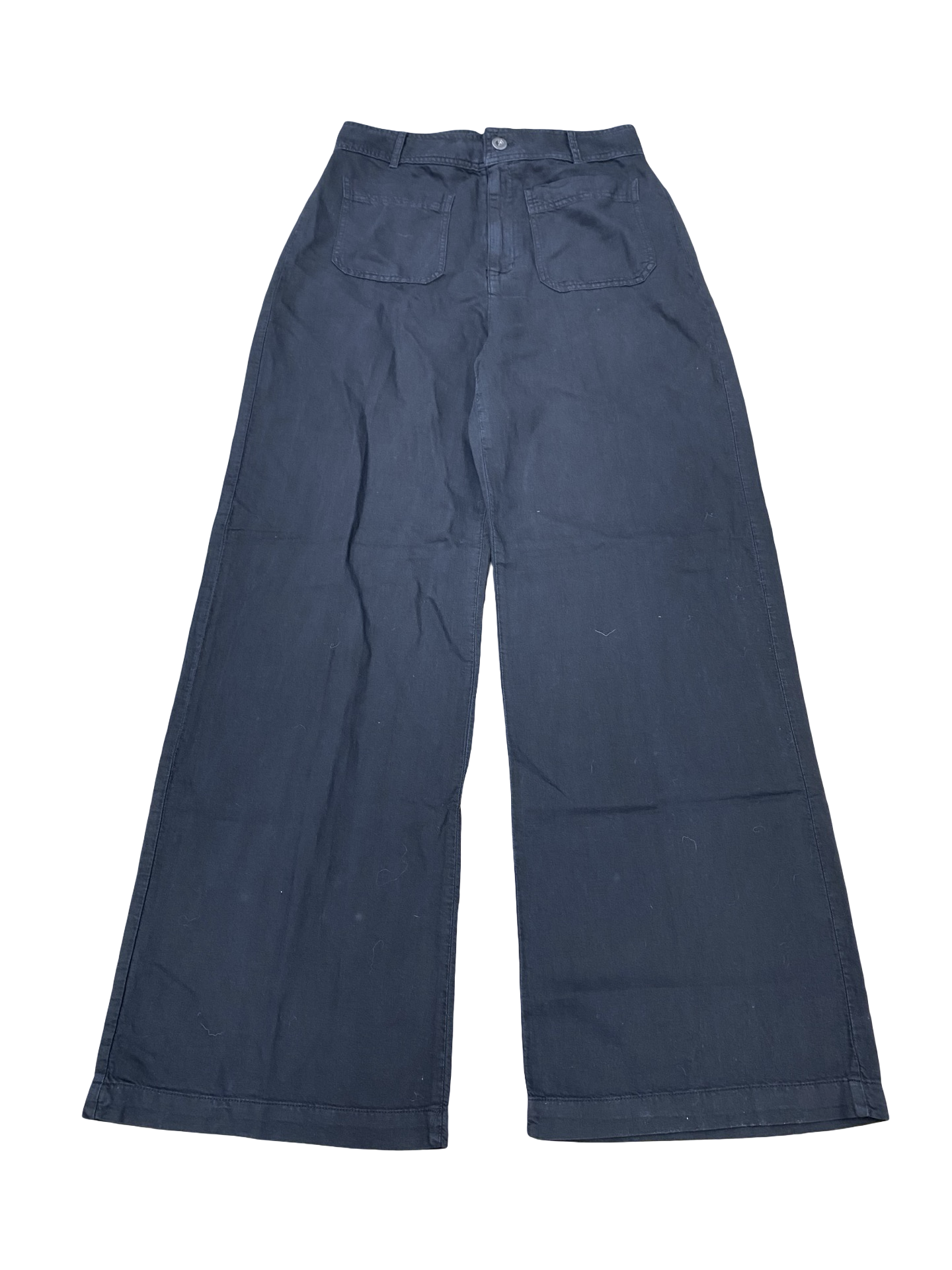 Pants Wide Leg By Bella Dahl In Black, Size:8