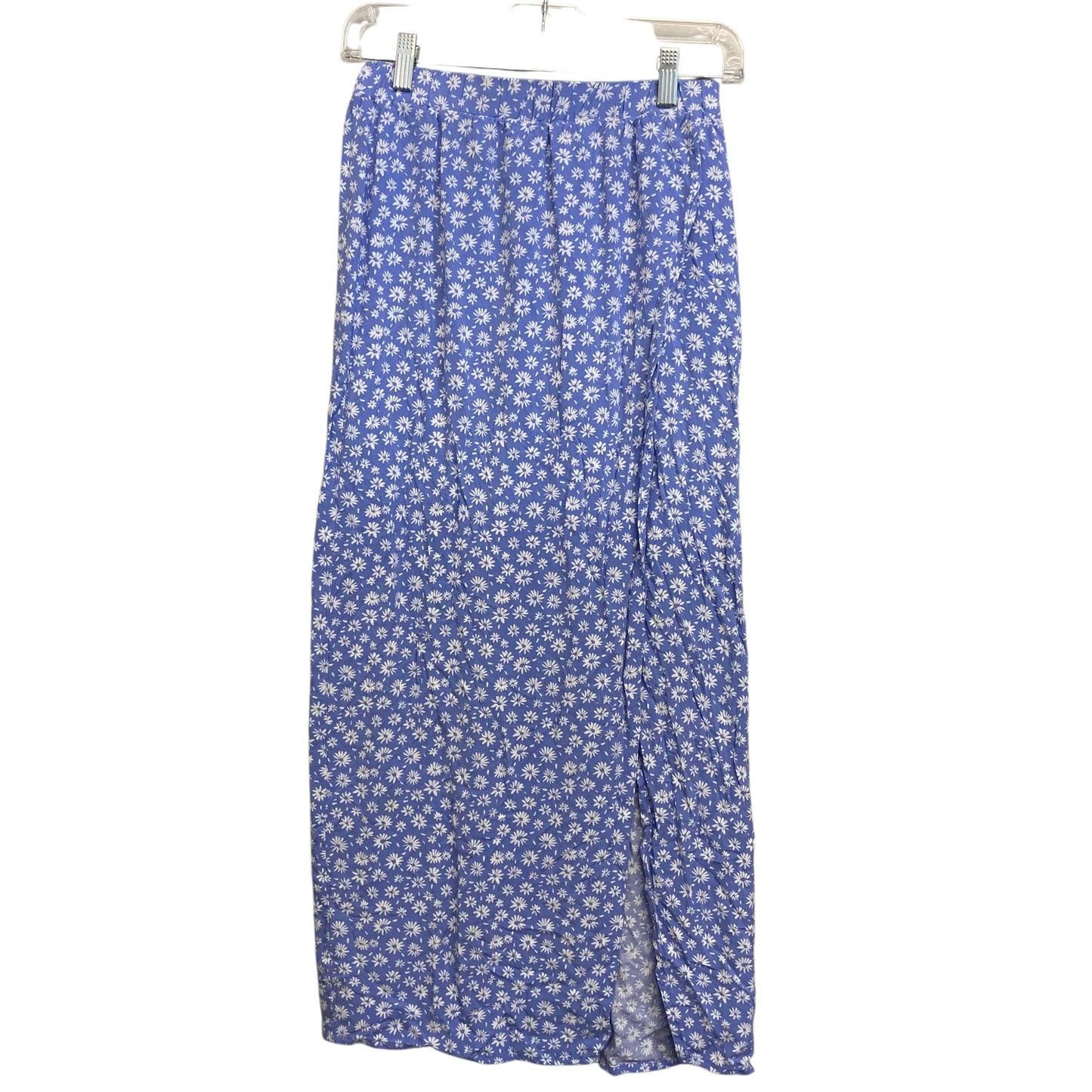 Skirt Maxi By Cmf In Blue & White, Size:4