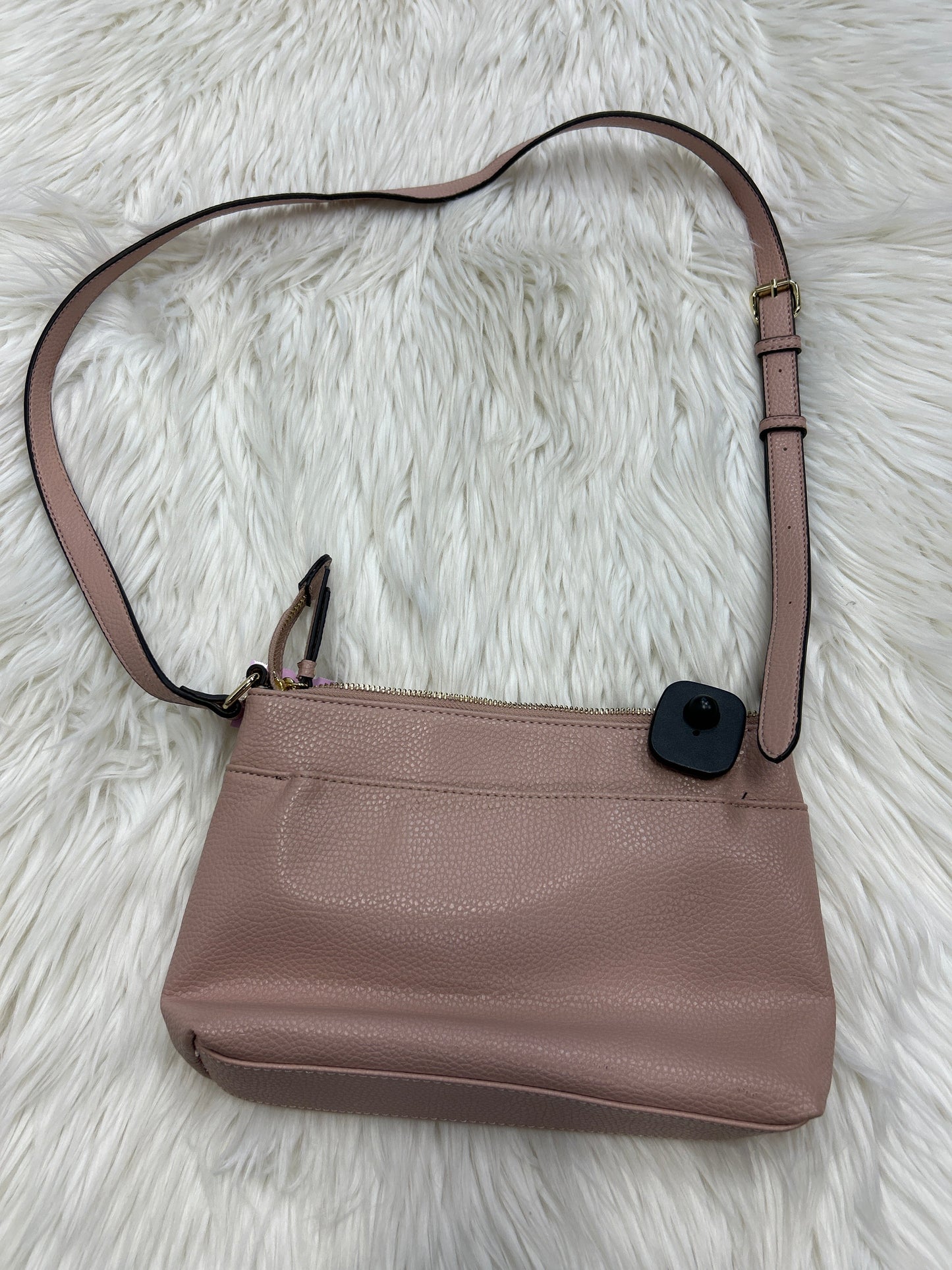 Crossbody By Anne Klein In Pink, Size:Medium