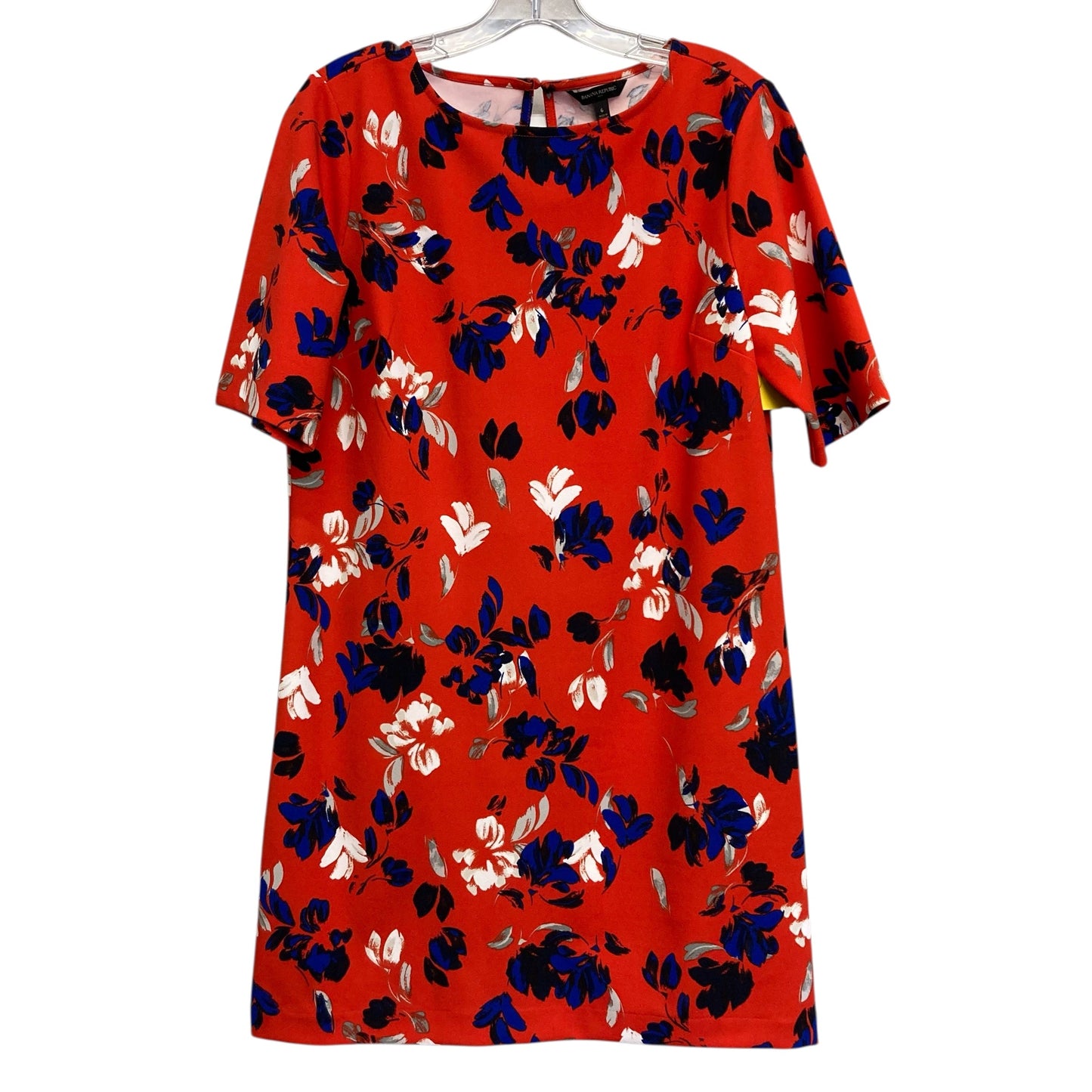 Dress Casual Short By Banana Republic In Floral Print, Size:M