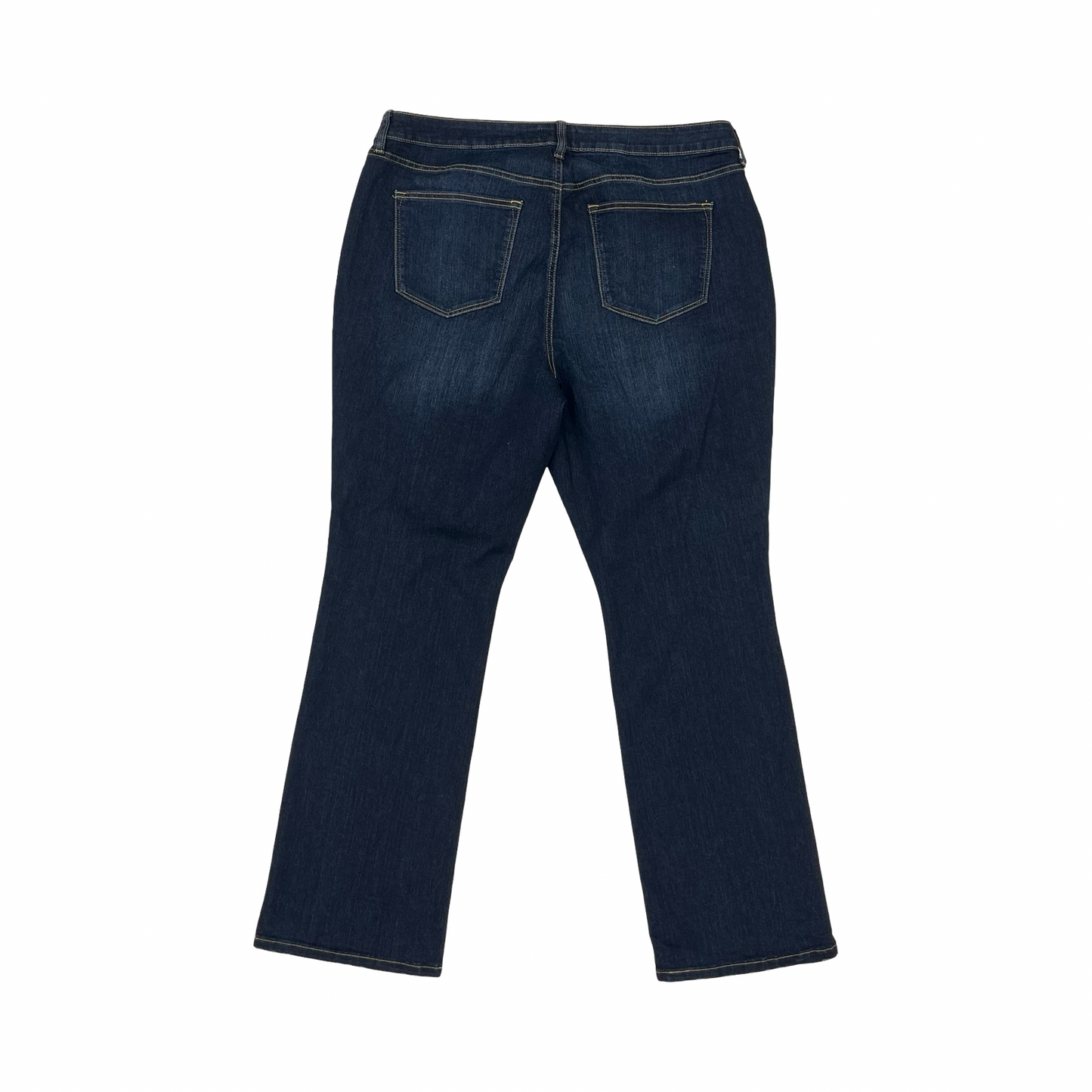 Jeans Flared By Sonoma In Blue Denim, Size:16