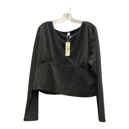 Top Ls By Agnes Orinda In Black, Size:3X