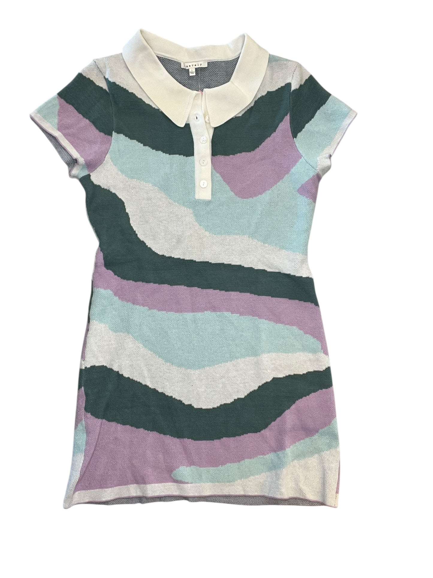 Dress Casual Short By Baevely In Green, Size:L