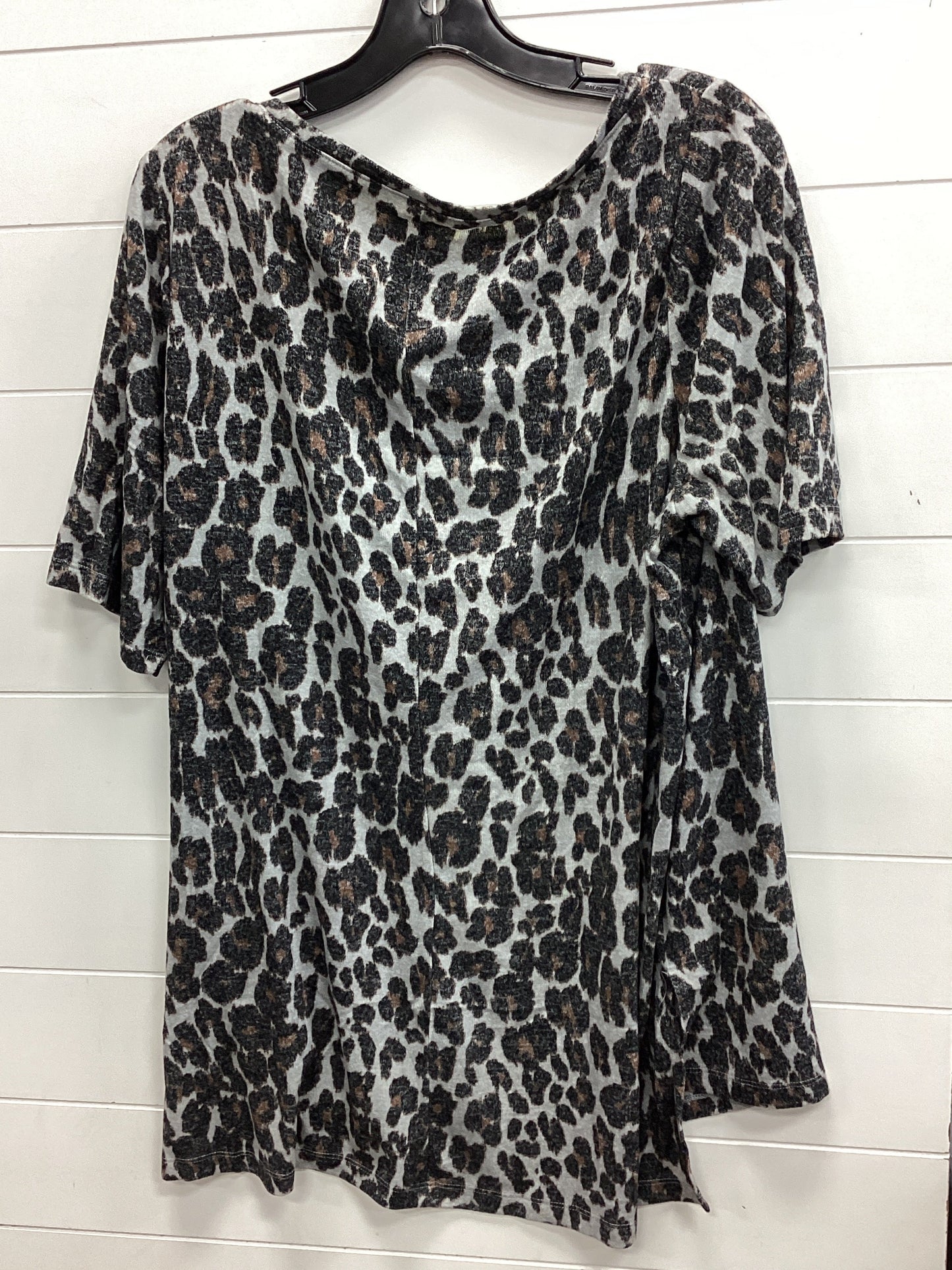 Top Ss By Lane Bryant In Animal Print, Size:Xl