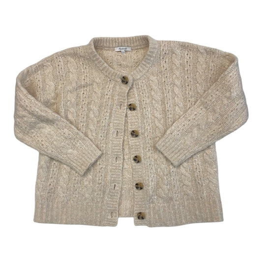 Sweater Cardigan By Madewell In Cream, Size:Xs