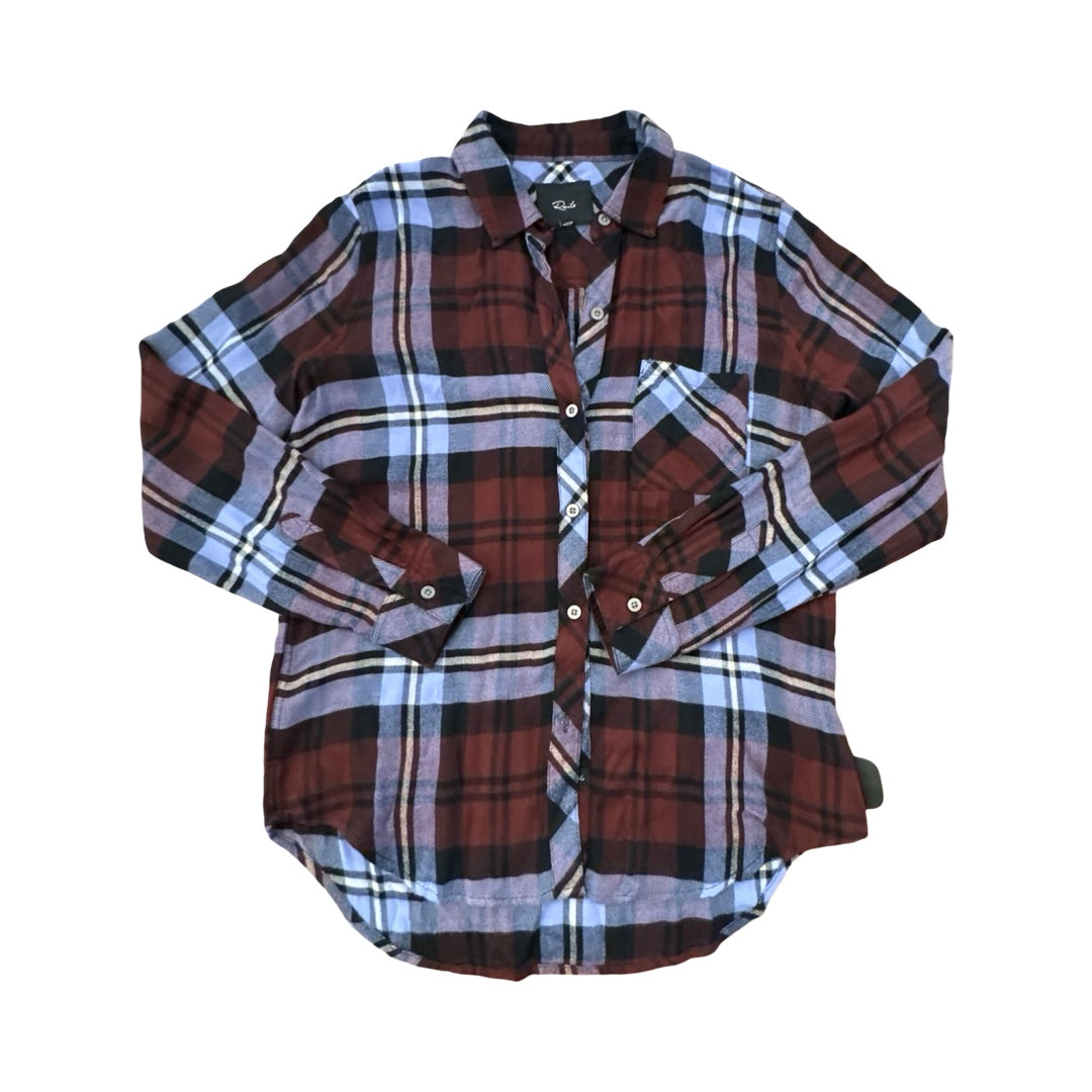 Top Ls By Rails In Blue & Red, Size:S
