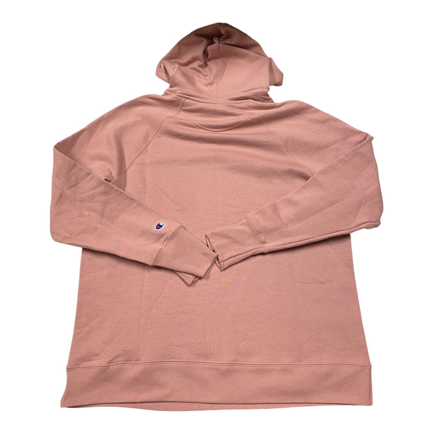 Athletic Sweatshirt Hoodie By Champion In Pink, Size:L