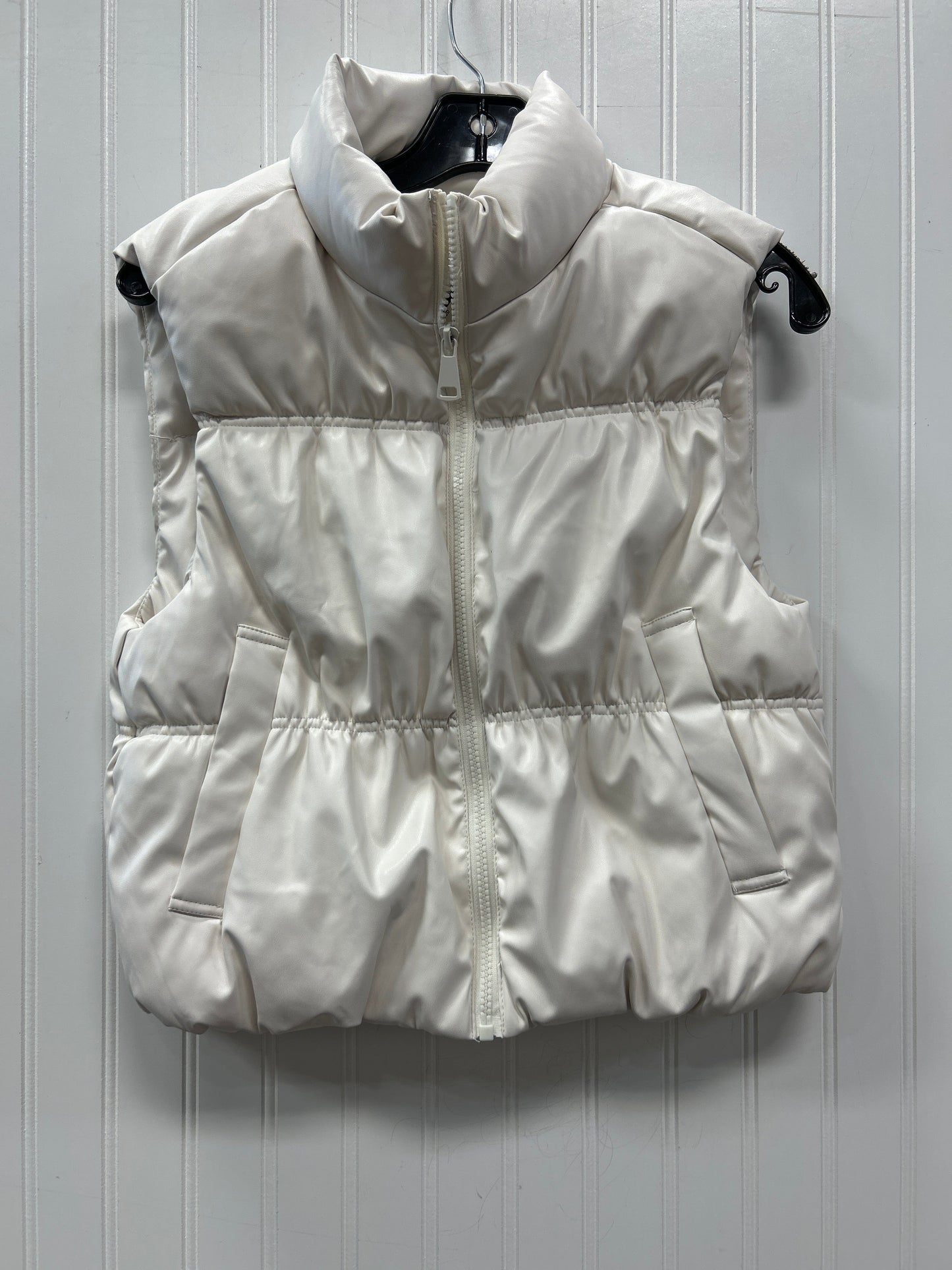 Vest Puffer & Quilted By Ci Sono In Cream, Size:L