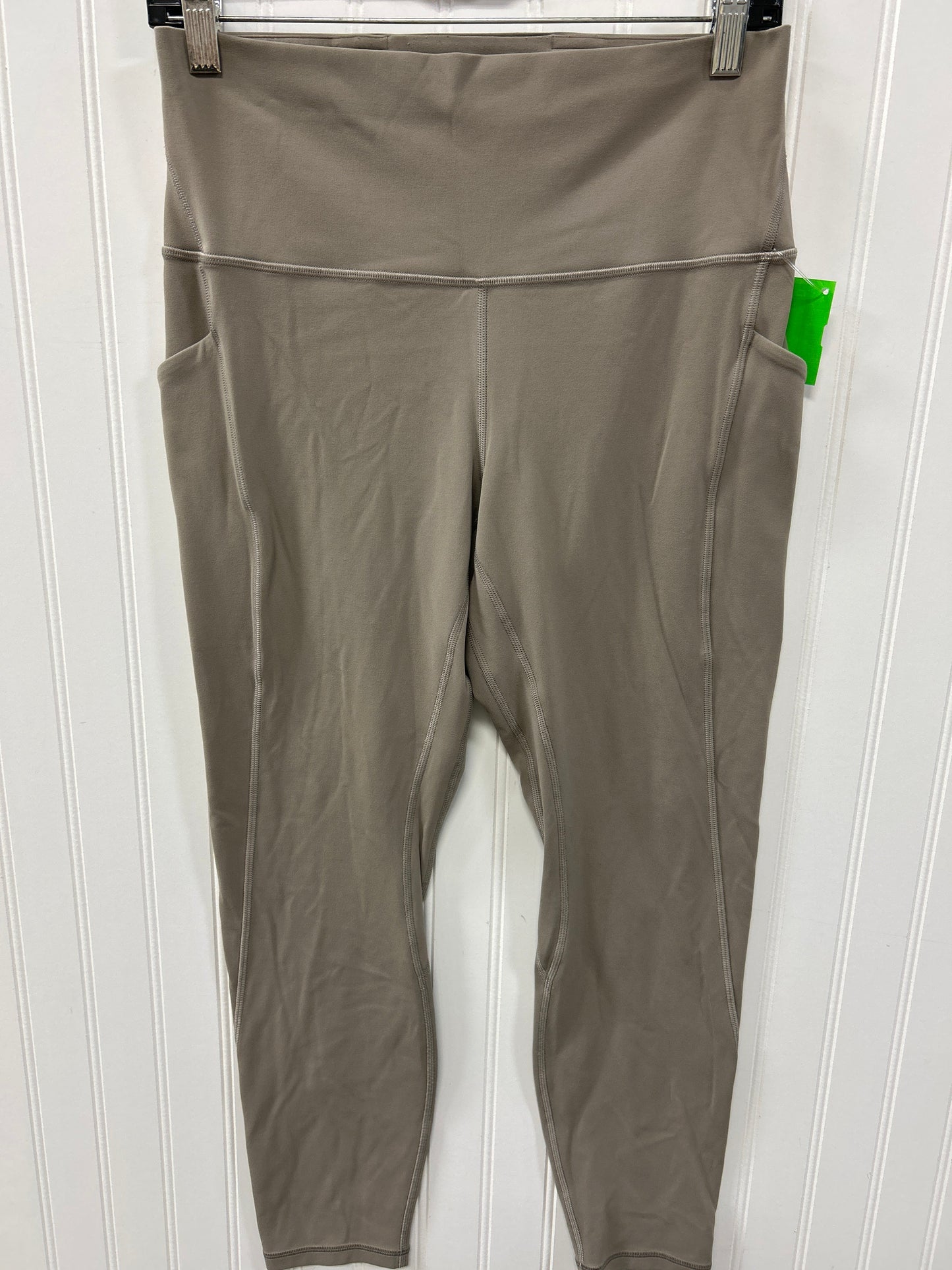 Athletic Leggings By Lululemon In Tan, Size:10