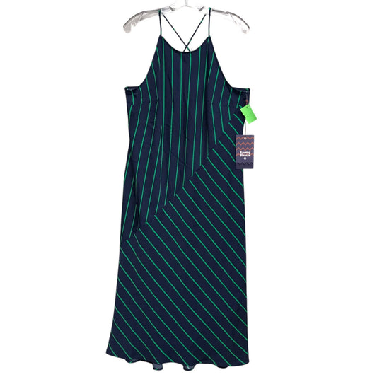 Dress Casual Midi By Target-Designer In Striped Pattern, Size:Xl