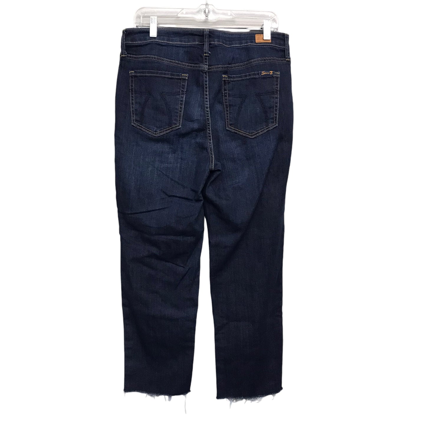 Jeans Straight By Seven 7 In Blue, Size:10