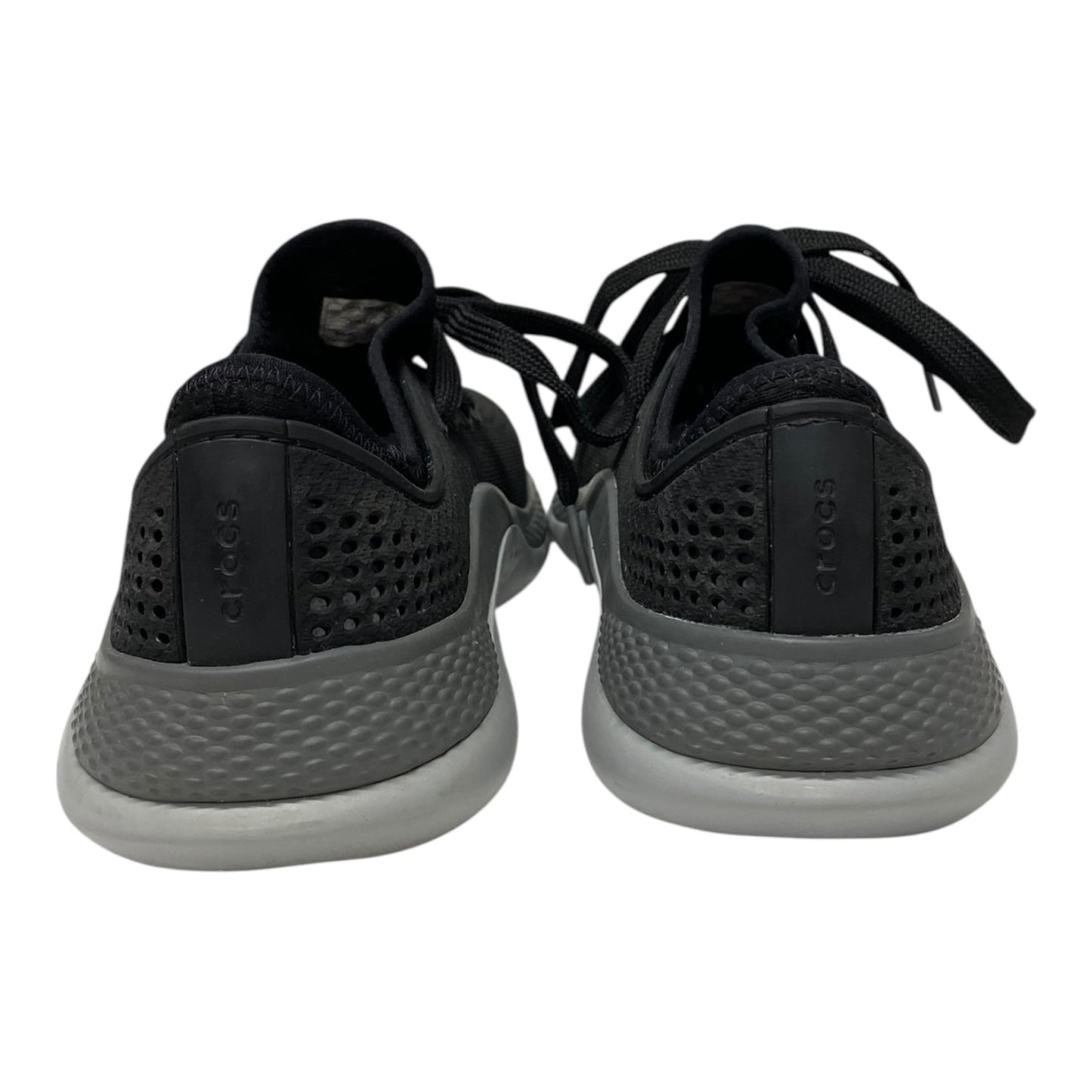 Shoes Athletic By Crocs In Black, Size:7