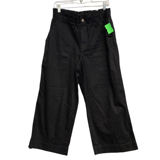 Jeans Wide Leg By Democracy In Black Denim, Size:12