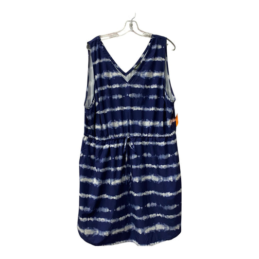 Dress Casual Short By Eddie Bauer In Navy, Size:2X