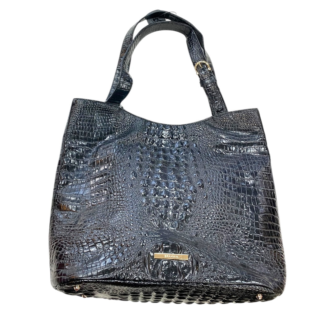 Handbag Designer By Brahmin In Black, Size:Large