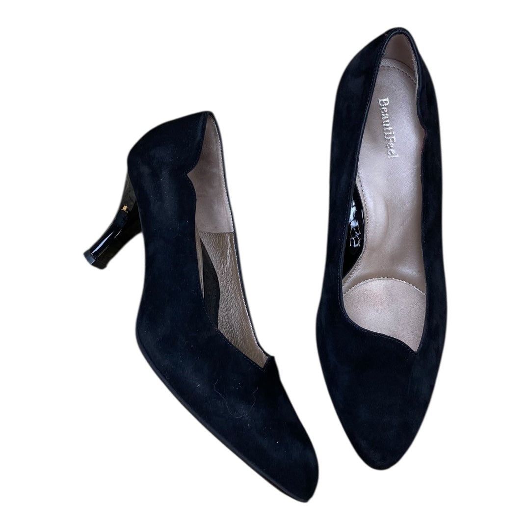 Shoes Heels Kitten By Cmb In Black, Size:8.5