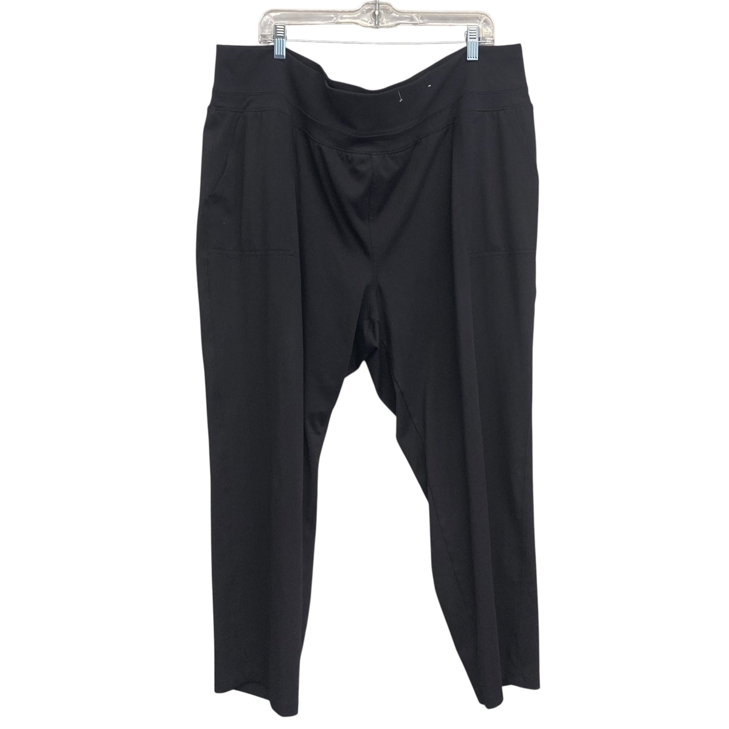 Pants Lounge By Stylus In Black, Size:2X