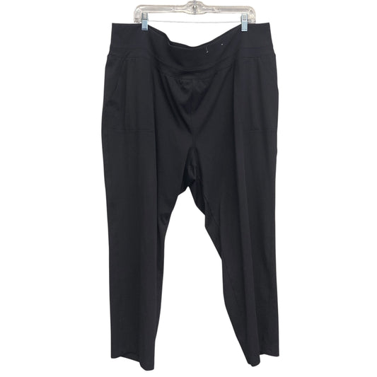 Pants Lounge By Stylus In Black, Size:2X