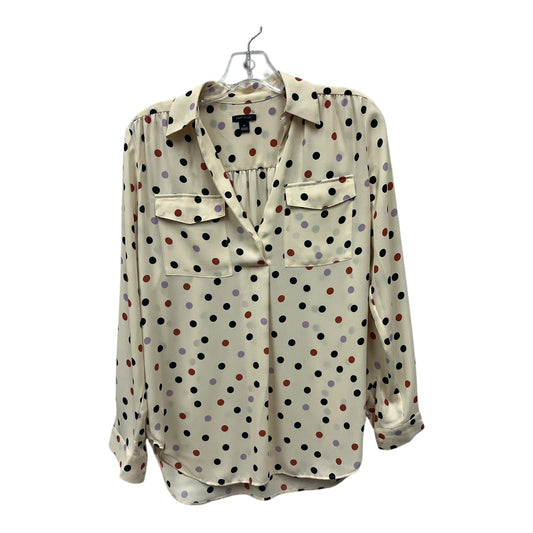 Top Ls By Ann Taylor In Polkadot Pattern, Size:Xs