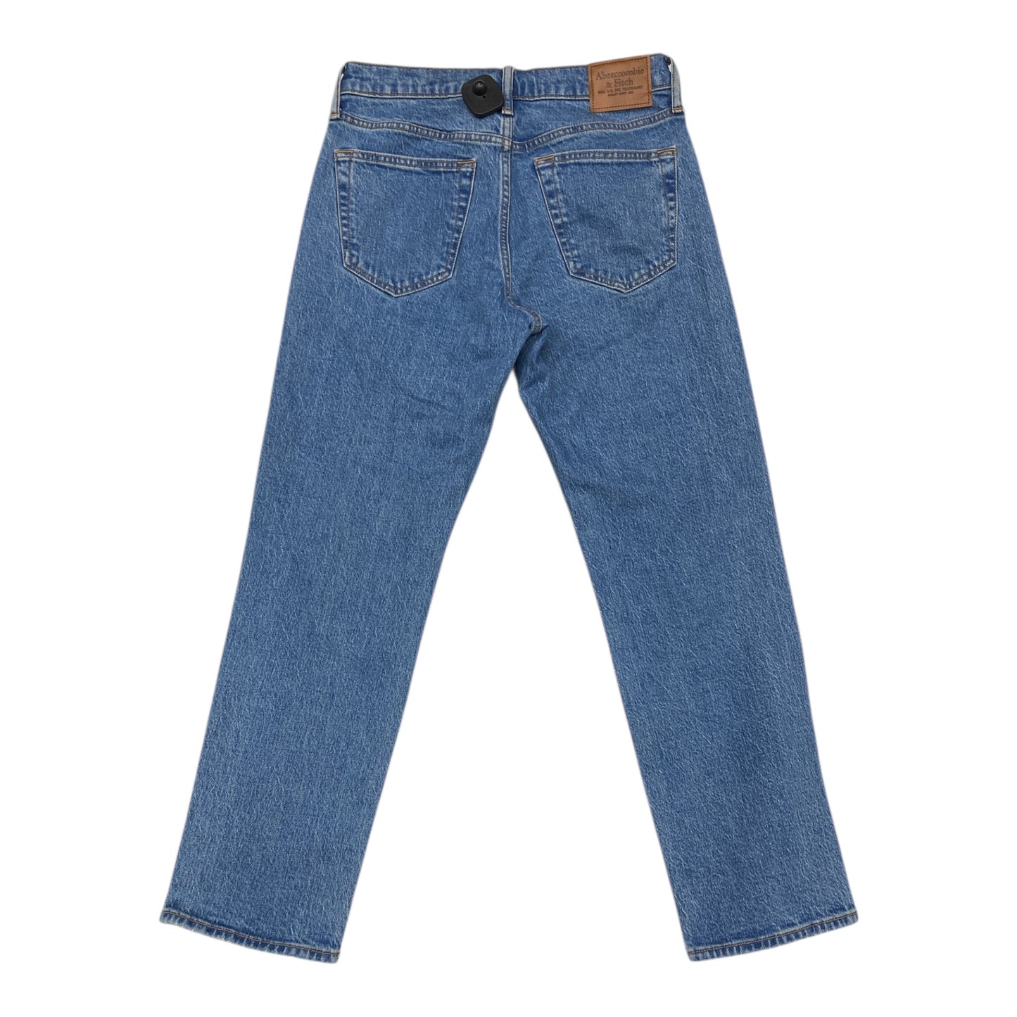 Jeans Straight By Abercrombie And Fitch In Blue, Size:8