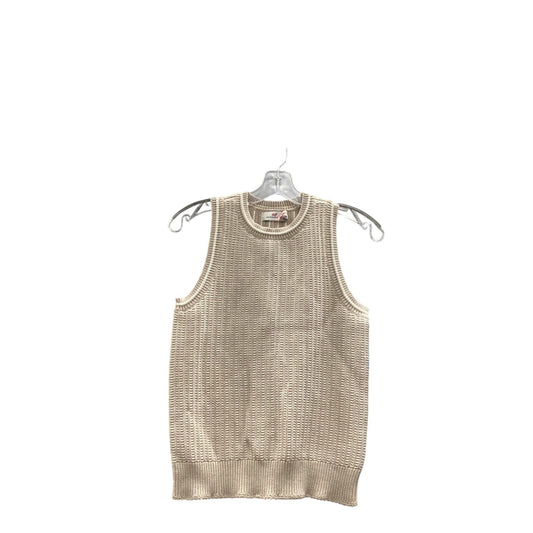 Sweater By Vineyard Vines In Tan, Size:S