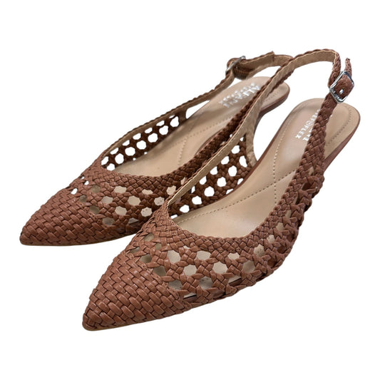 Shoes Heels Kitten By Alfani In Brown, Size:6.5
