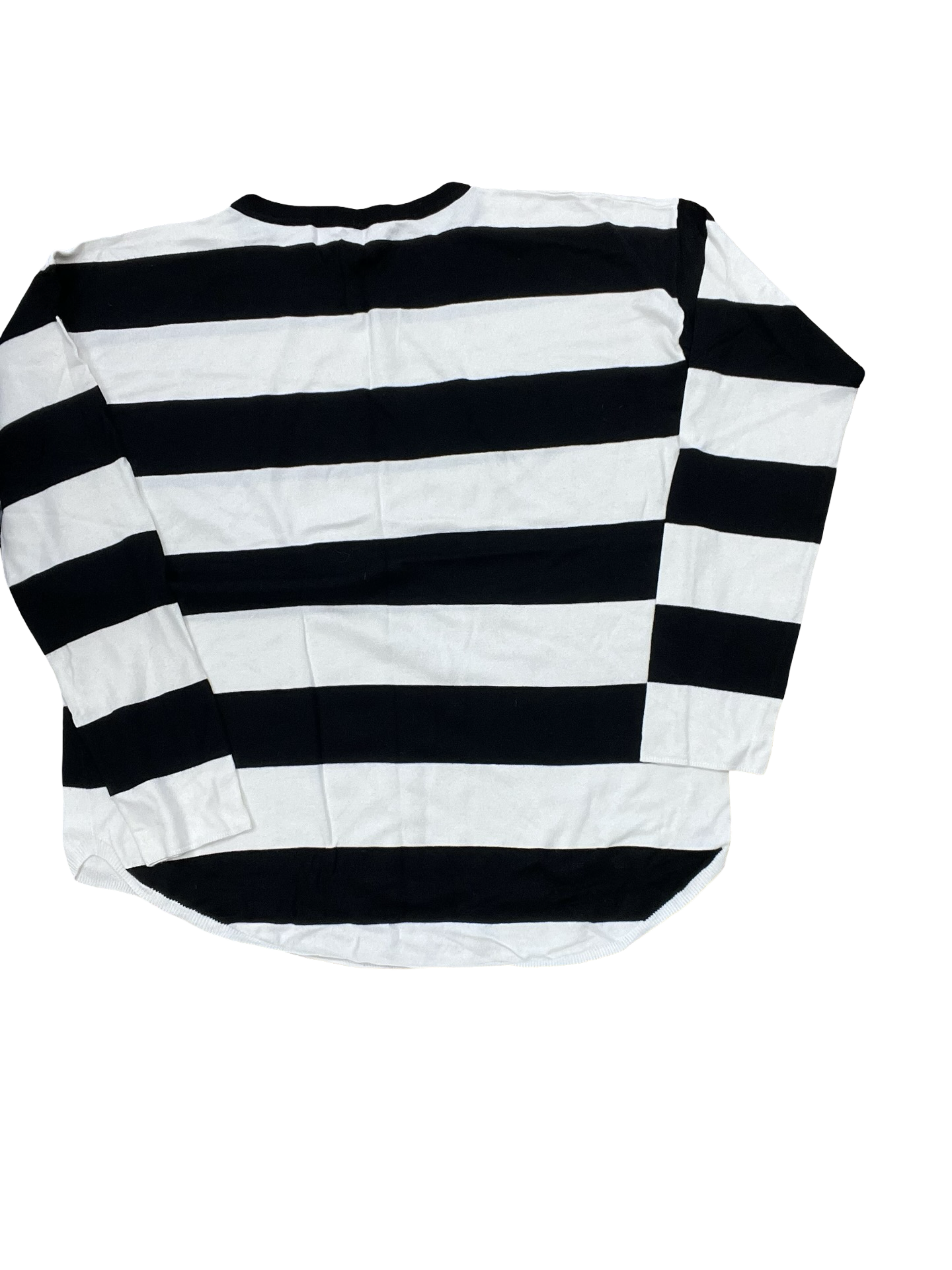 Sweater By Express In Black & White, Size:L