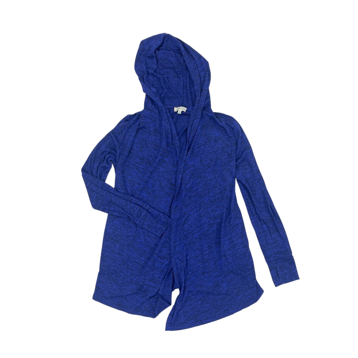 Cardigan By Grace & Lace In Blue, Size:M