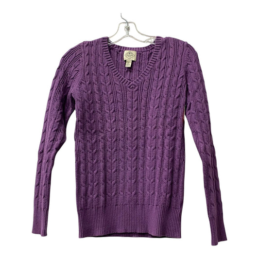 Sweater By St. John In Purple, Size:S