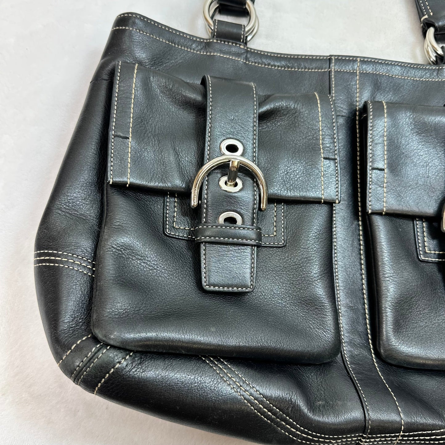 Handbag Designer By Coach, Size: Large