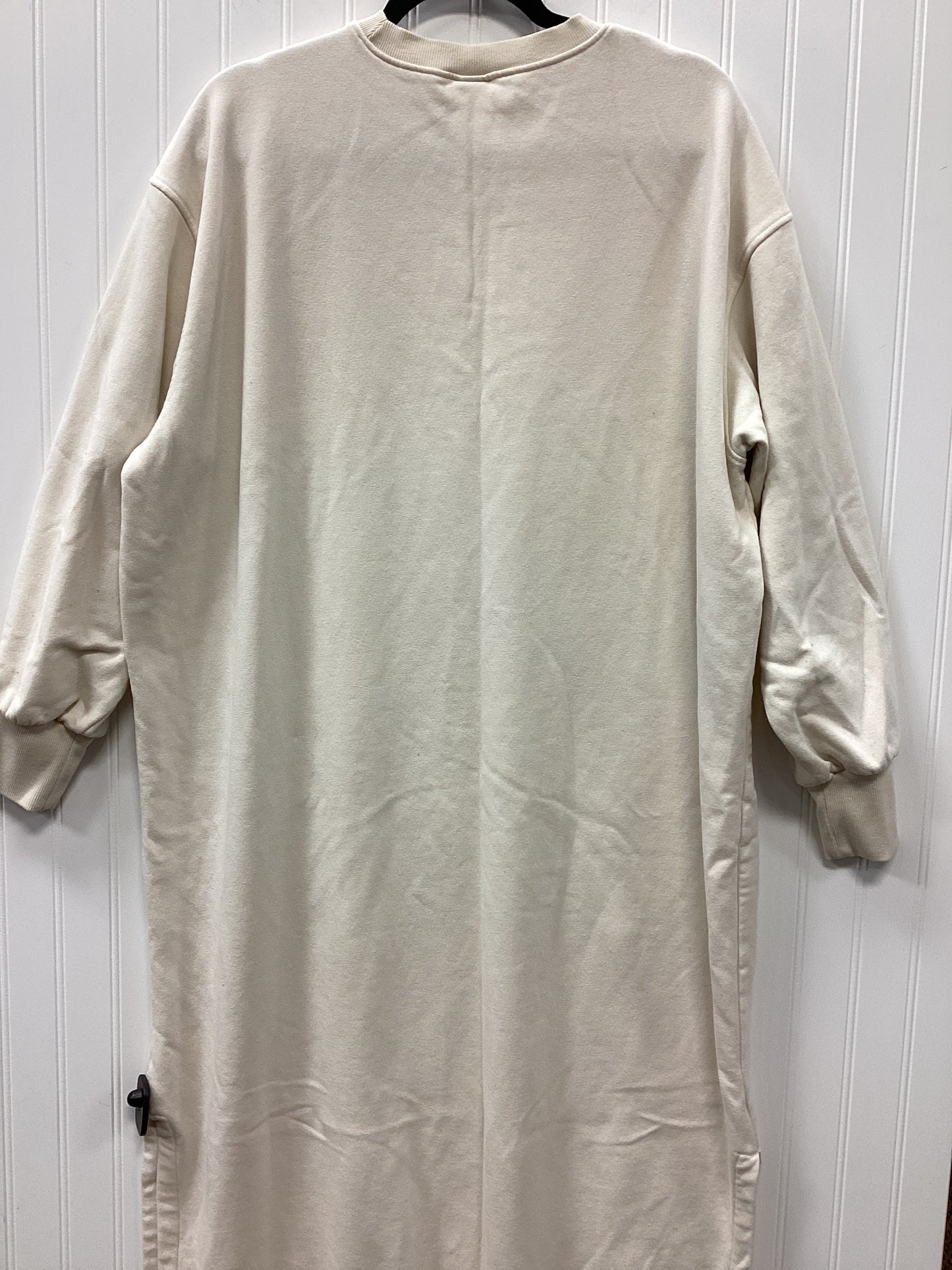 Dress Casual Maxi By H&M In Cream, Size:M