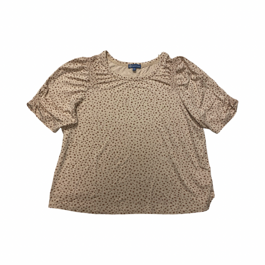 Top Ss By Democracy In Polkadot Pattern, Size:Xlp