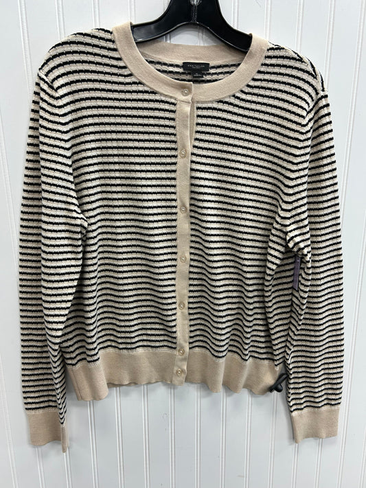 Cardigan By Ann Taylor In Tan, Size:Xl