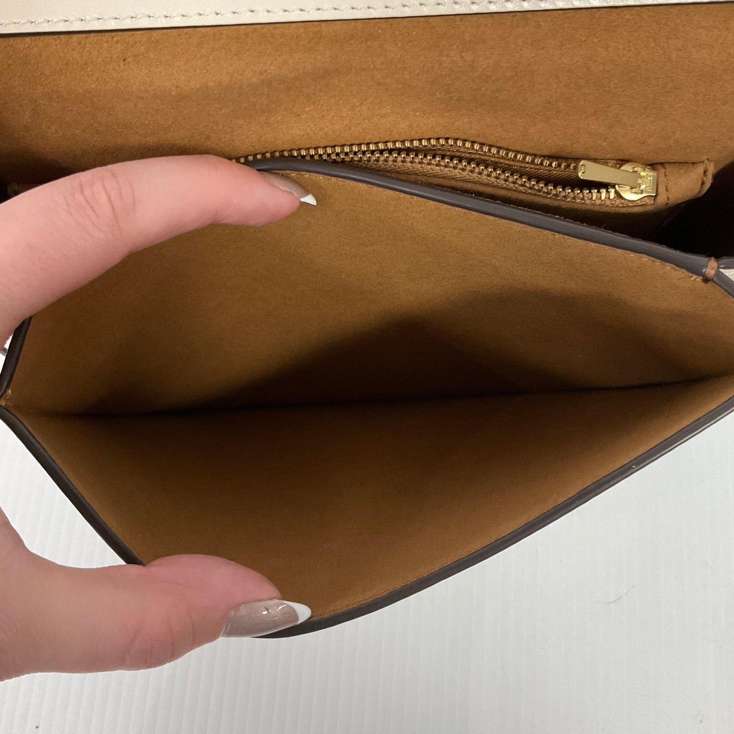 Crossbody Designer By Coach, Size: Medium