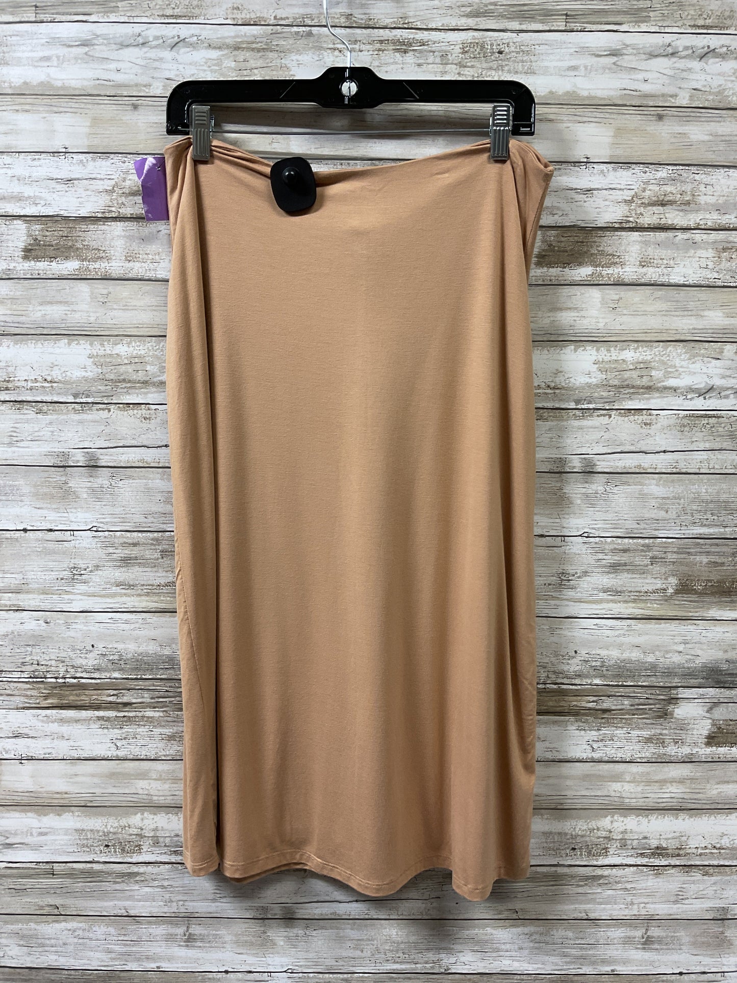 Skirt Midi By House Of Harlow In Tan, Size:L