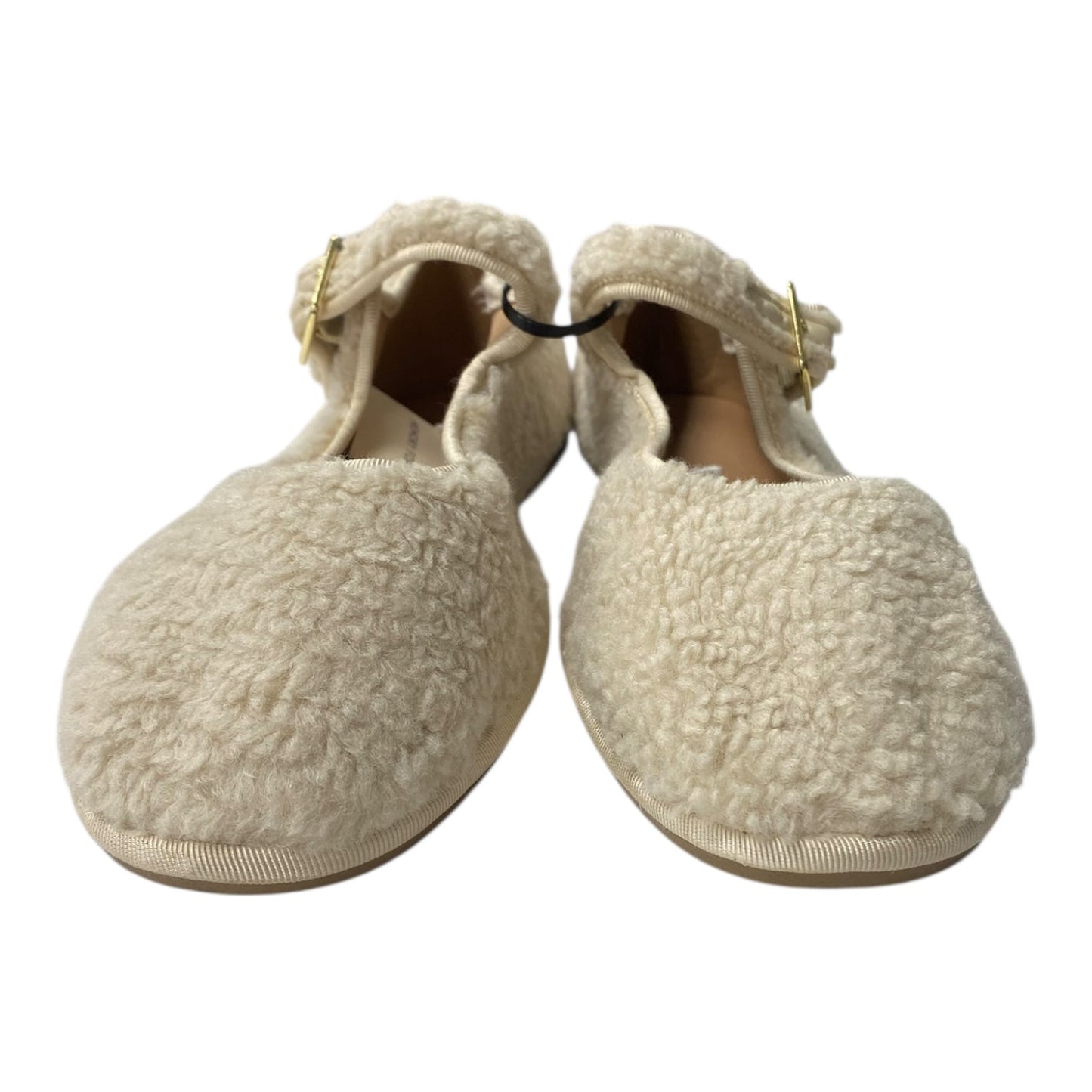 Shoes Flats By Universal Thread In Cream, Size:11