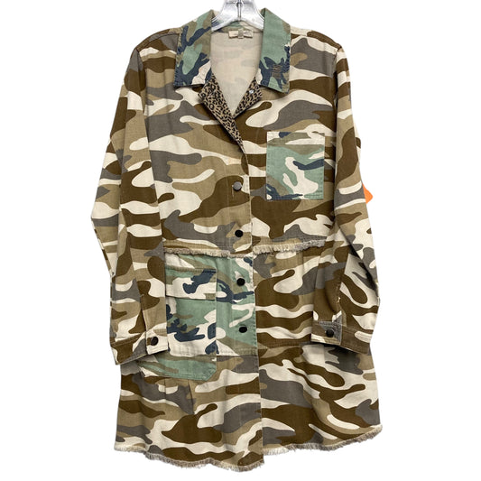 Dress Casual Midi By Mystree In Camouflage Print, Size:M