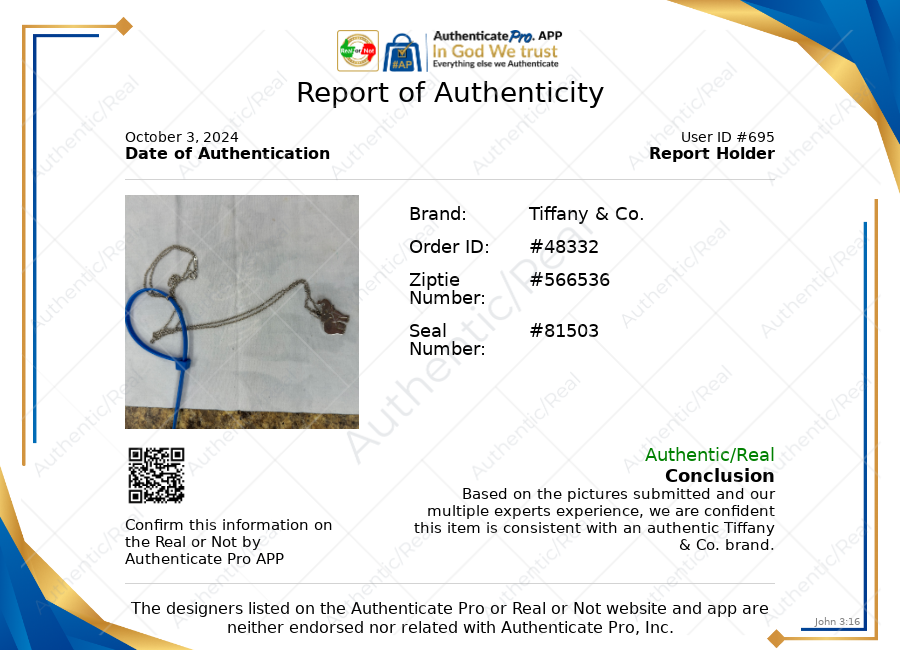 Necklace Luxury Designer By Tiffany And Company