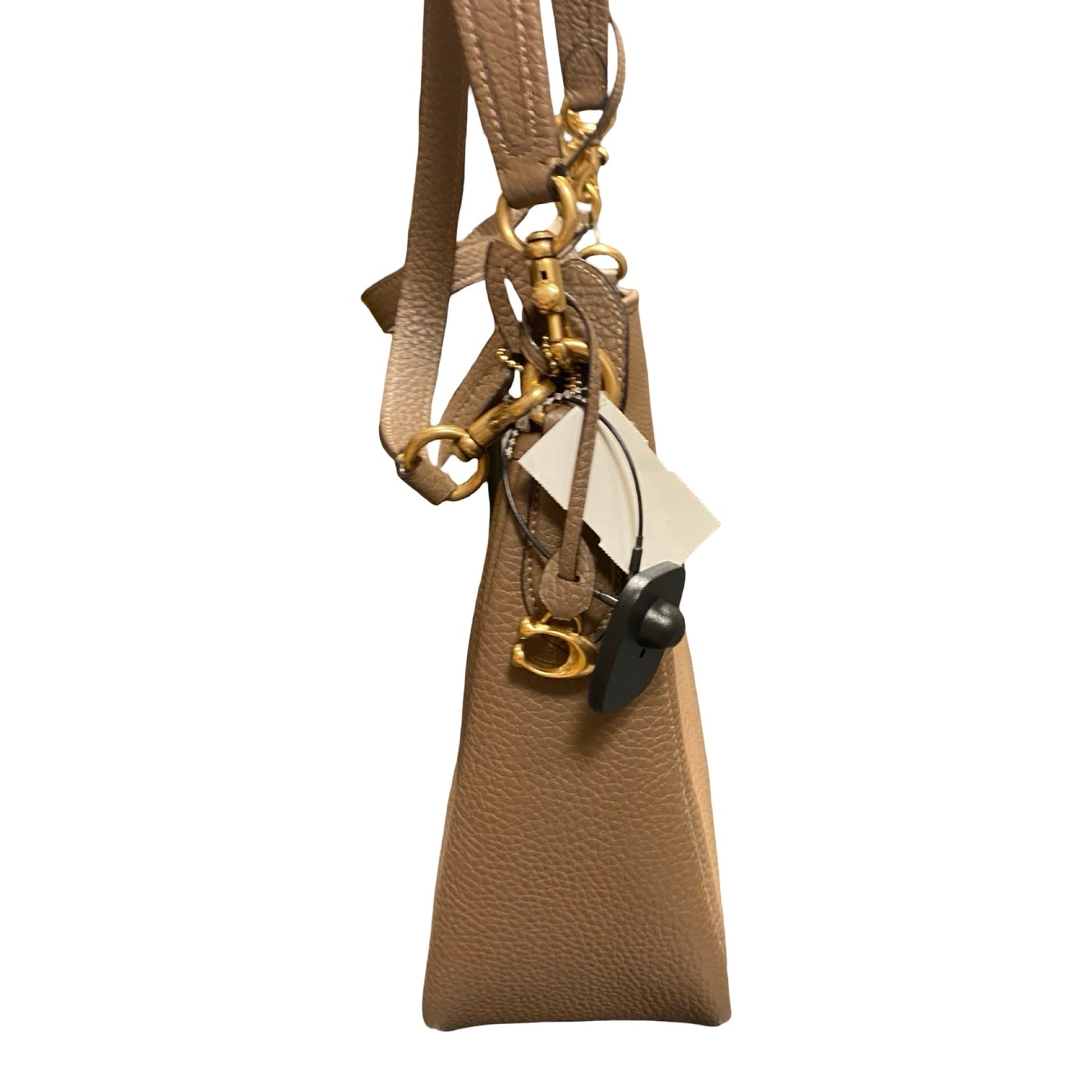 Handbag Designer By Coach In Taupe, Size:Large