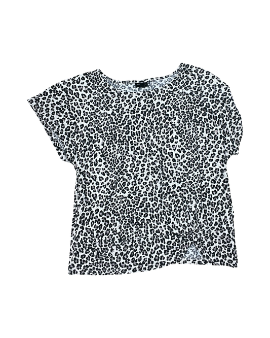 Top Ss By Tahari In Animal Print, Size:Xl