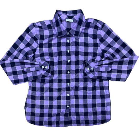 Top Ls By Talbots In Plaid Pattern, Size:Sp