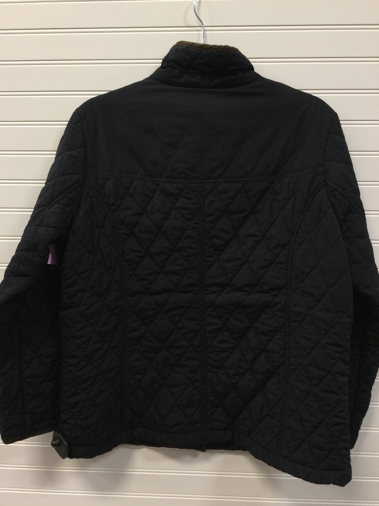 Coat Other By Lands End In Black, Size:L